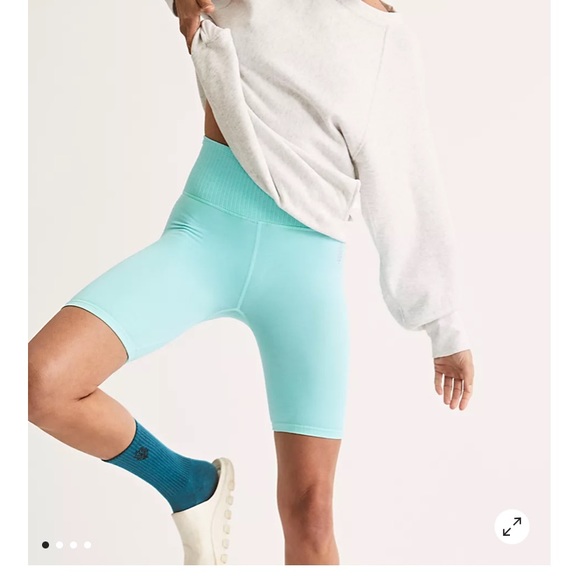 NWOT Free People Movement good karma bike shorts - Picture 4 of 5